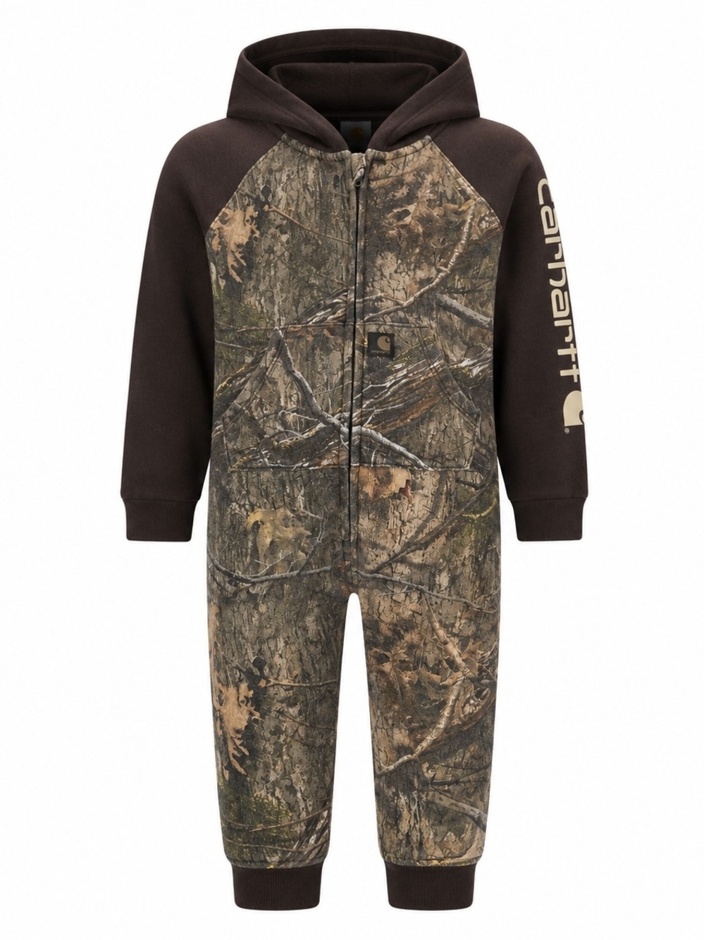 Carhartt Full Zip Coveralls Infant Camouflage Size 12 Months